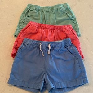 Crewcuts Set of 3 Shorts Pullon Size 8